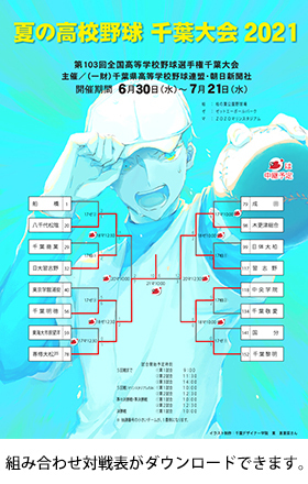 夏の高校野球千葉大会21 チバテレ 夏の高校野球千葉大会21 チバテレ