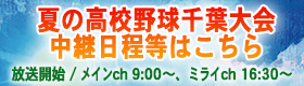 夏の高校野球千葉大会,中継,放送日程,2021