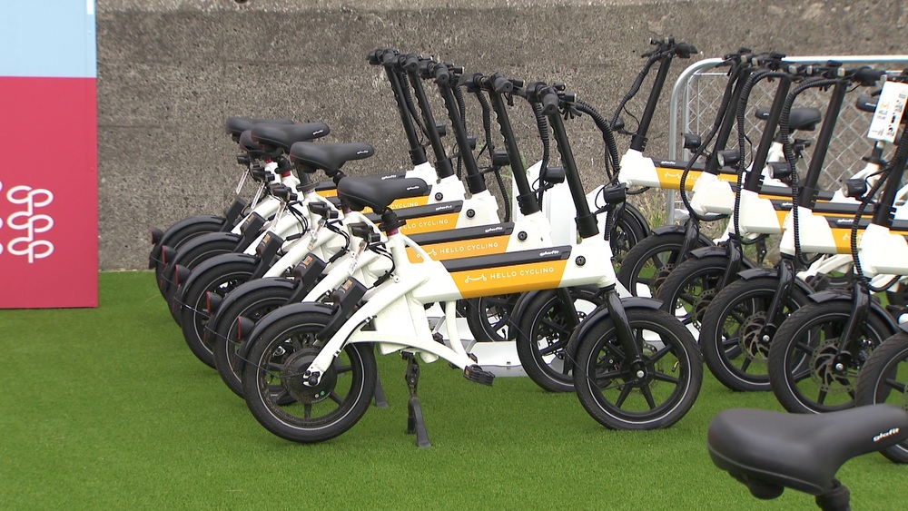自転車など５種類の移動サービス提供　ＪＲ千葉駅中心に街の価値向上へ実証実験