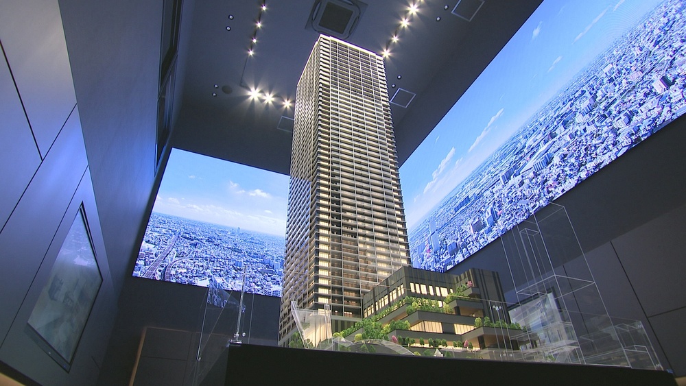 タワマン最上階は7億円超に JR船橋駅前に建設中51階建て モデルルーム公開