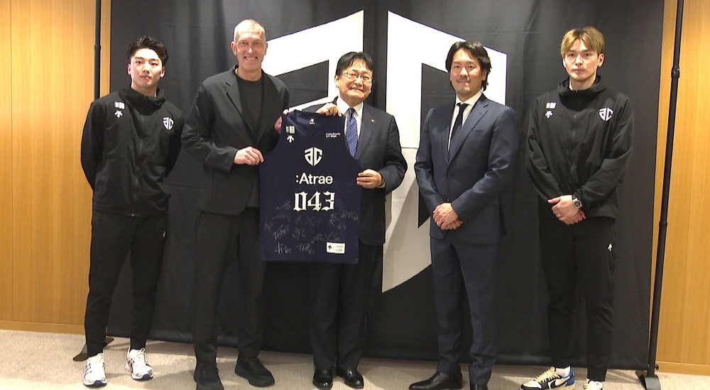 「千葉市民の夢が現実に」　アルティーリ千葉がＢ１昇格・Ｂ２優勝報告