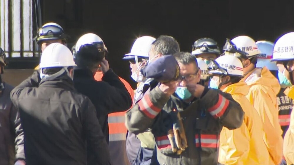 習志野の住宅火災　焼け跡から遺体  火元の住人の７０代の女性か