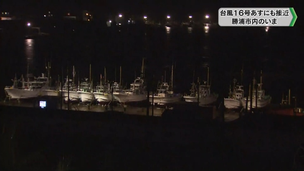 ＜台風16号接近＞千葉県勝浦市の“いま”を現地から記者リポート 停電にも注意
