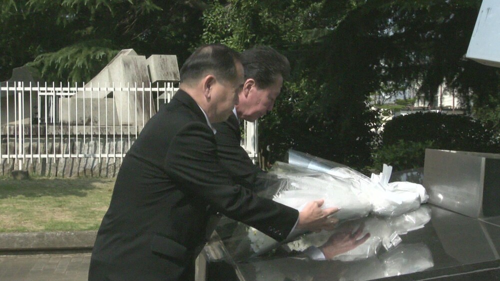 千葉県八千代市で「黙祷と献花の集い」　語り部の姿も　広島に原爆投下から８０年