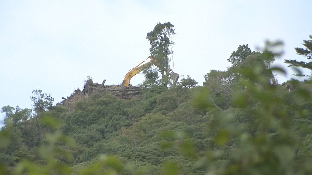 鴨川メガソーラー建設で千葉県　森林誤伐採の事業者に工事の一時中止など行政指導
