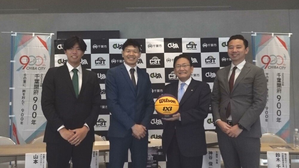 １２歳以下の３人制バスケ「3ｘ3」新リーグ 夏開幕