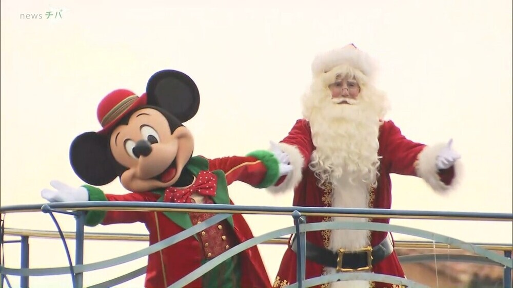 ディズニ－ 3年ぶりにクリスマスシーズンのスペシャルイベント復活