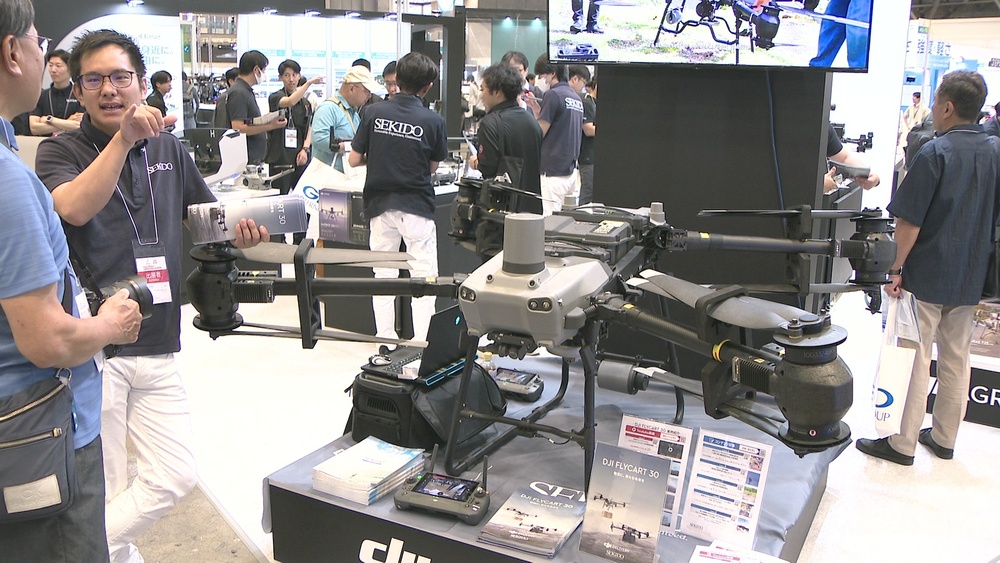 各産業で活躍するドローンが集結！　国内最大級の展示会が幕張メッセで開催中