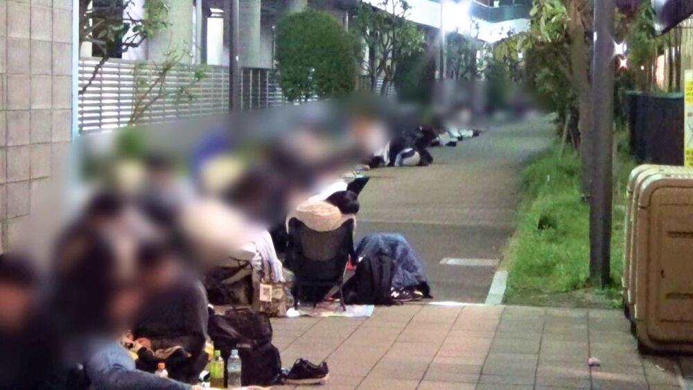 ディズニー近くで深夜２時に約２５０人の大行列　そのワケは…