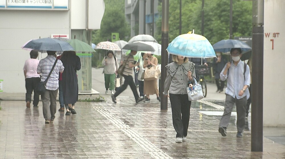 関東甲信越地方が梅雨入り　千葉県内も広い範囲で雨　去年より１１日早く