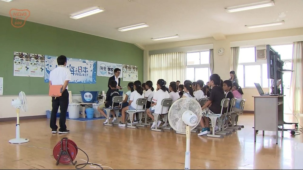野田市の小学生がヒラメ養殖に挑戦！
