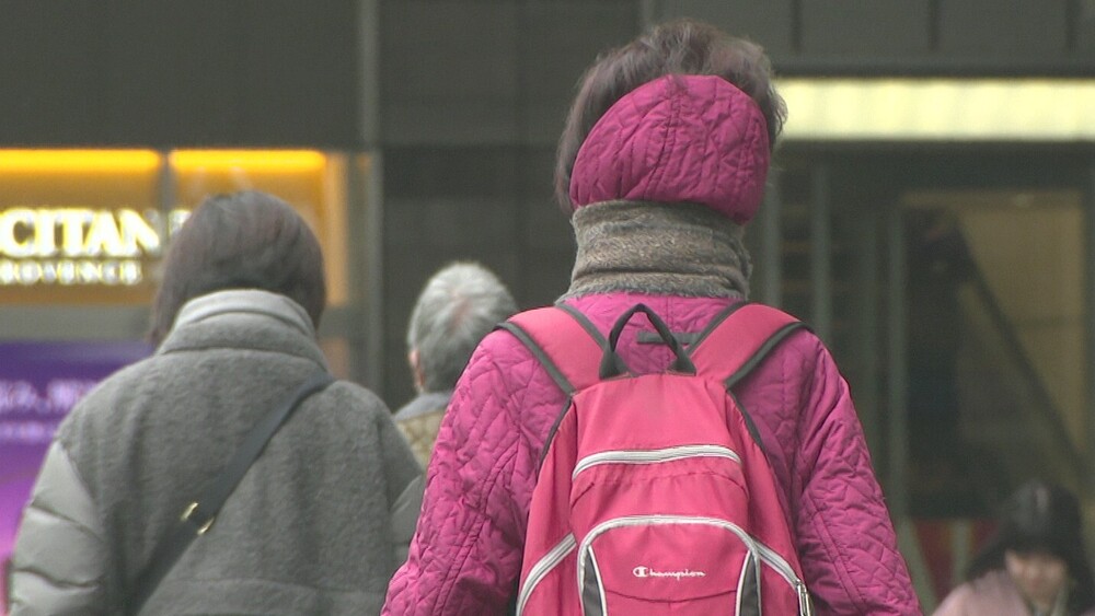 千葉県内は真冬並みの寒さ　千葉市で最低気温２℃　雪のちらつく所も