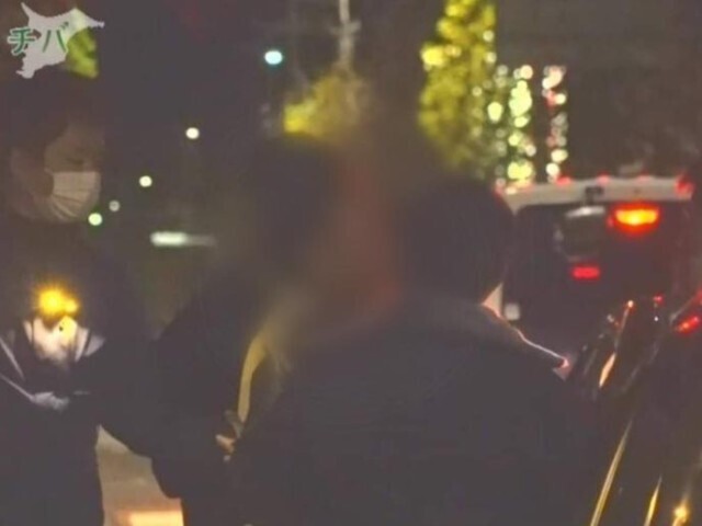 【独自】千葉市で酒気帯び運転 現行犯逮捕の瞬間