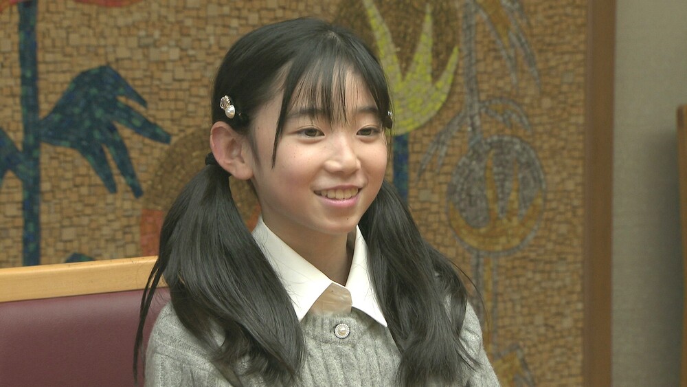 週６日・１日８時間練習の日も　船橋市の小学生が新体操で全国優勝を市長に報告