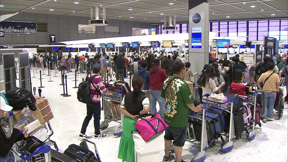 「ホッとしている」　GWの成田空港国際線利用者　コロナ禍前水準に回復の見込み
