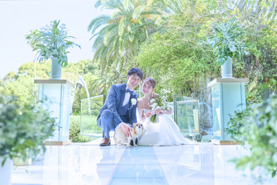 永遠の誓いは愛犬（かぞく）とともに。千葉市で愛犬同伴OKのウエディングプラン