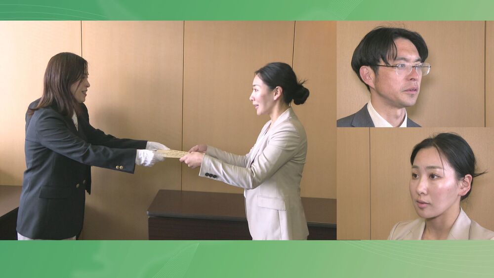 県議補選　 当選者に県選挙管理委員会から当選証書を付与