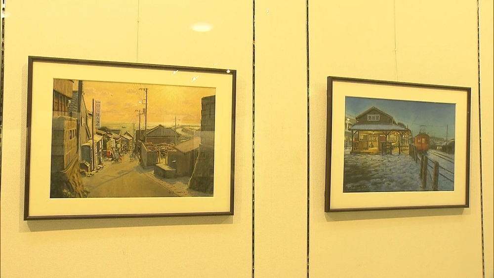 房総の風景をパステル画で表現 静遙さんの展示会 「田園の美術館」で開催中
