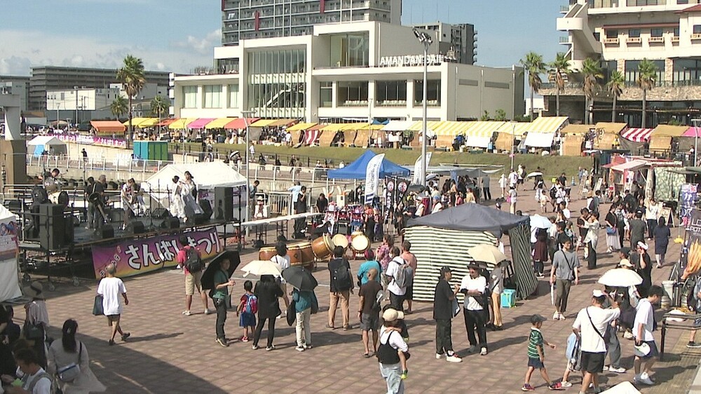 千葉みなとエリアで「さんばしまつり」開催　多くの来場者でにぎわう