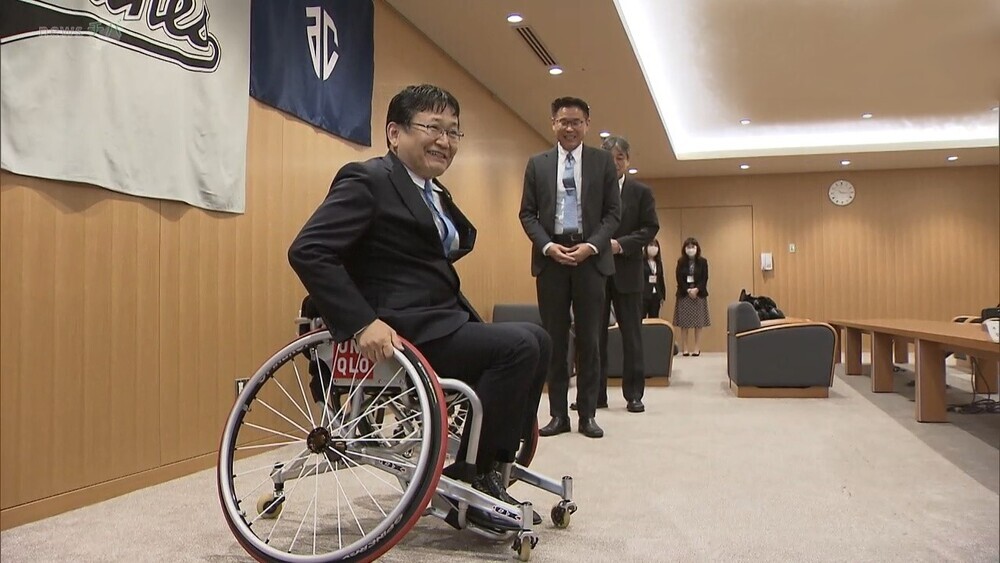 高性能な車いす製造「ものづくり日本大賞」優秀賞受賞企業が千葉市長を表敬訪問