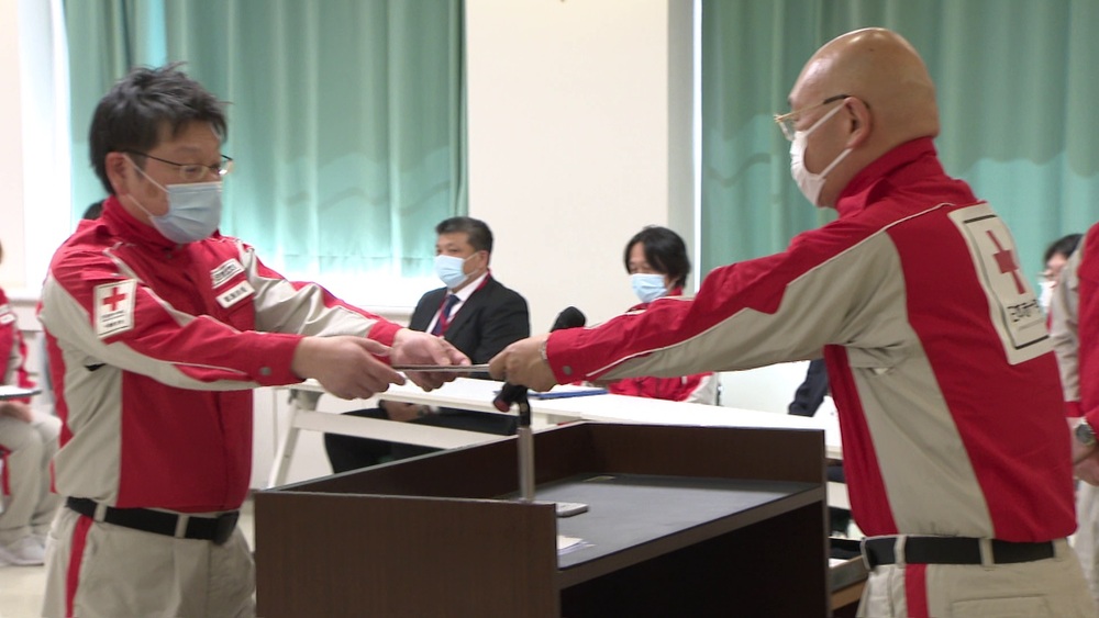 「寄り添うことを大切に」日本赤十字社千葉県支部が災害現場の医療チーム員を任命