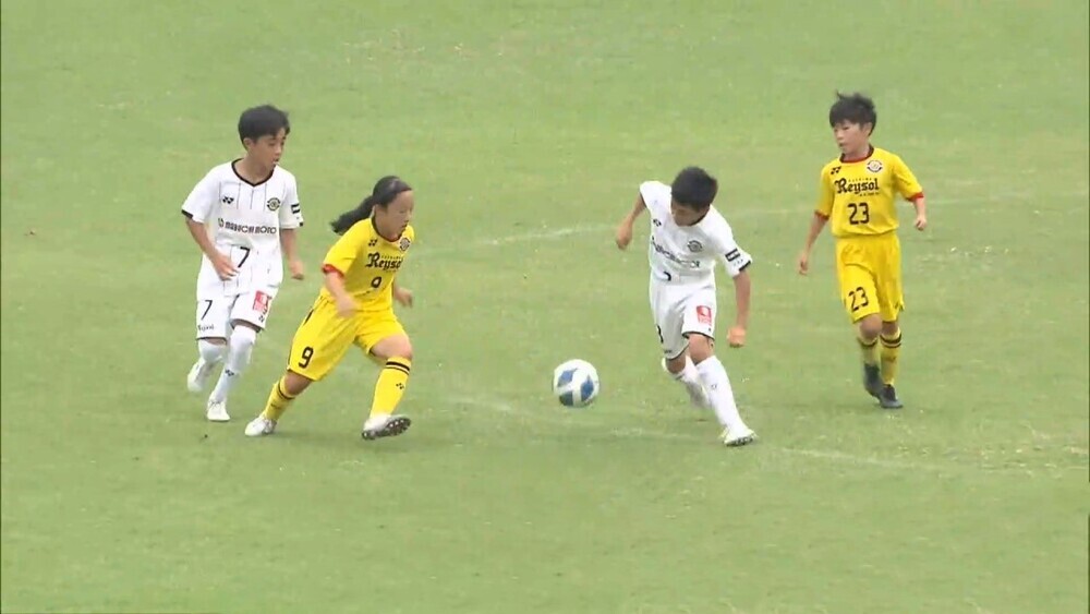 千葉県少年サッカー選手権 決勝 柏レイソルとジェフ千葉のU-12対決