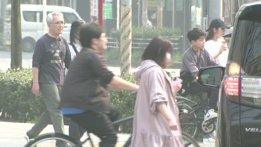 千葉県内各地で夏日　“初夏”思わせる陽気に　市原市牛久で２７．２℃