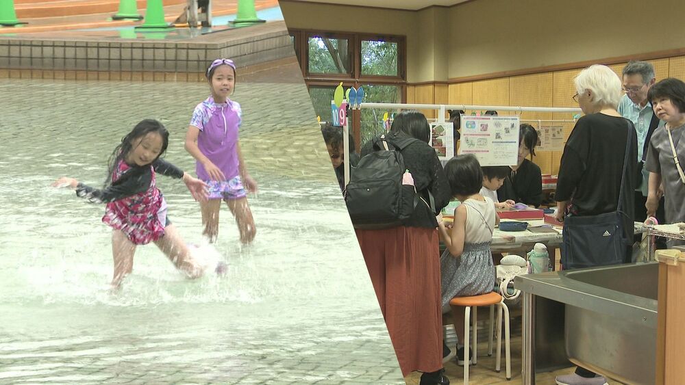 お盆休みの「ふなばしアンデルセン公園」　雨天でも屋内は家族連れなどでにぎわう