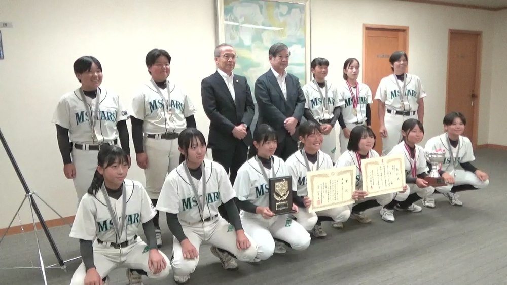 「船橋市を代表して全力尽くす」全国大会出場の女子軟式野球チームが意気込み語る