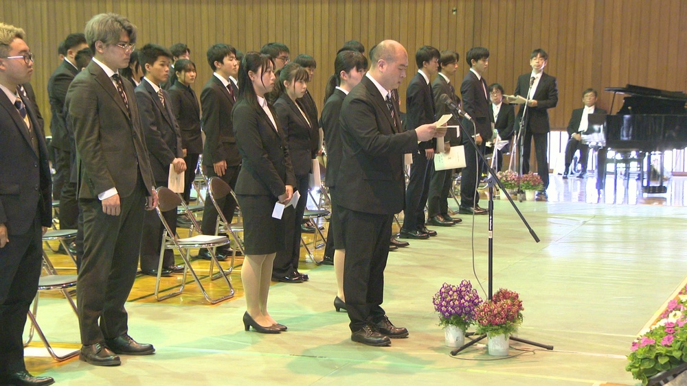 “未来の農業を支える”　千葉県立農業大学校で入学式　新入生６５人が新たな一歩