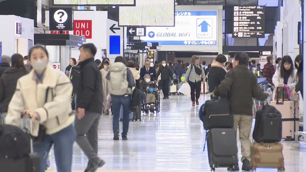 １月の成田空港旅客数３６２万人　コロナ禍前に回復　外国人旅客は過去最高