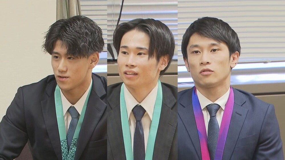 体操男子団体金メダル　橋本選手らゆかりの船橋から喜びの声