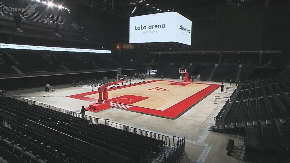 千葉ジェッツ新ホームアリーナ LaLa arena TOKYO-BAY内覧会