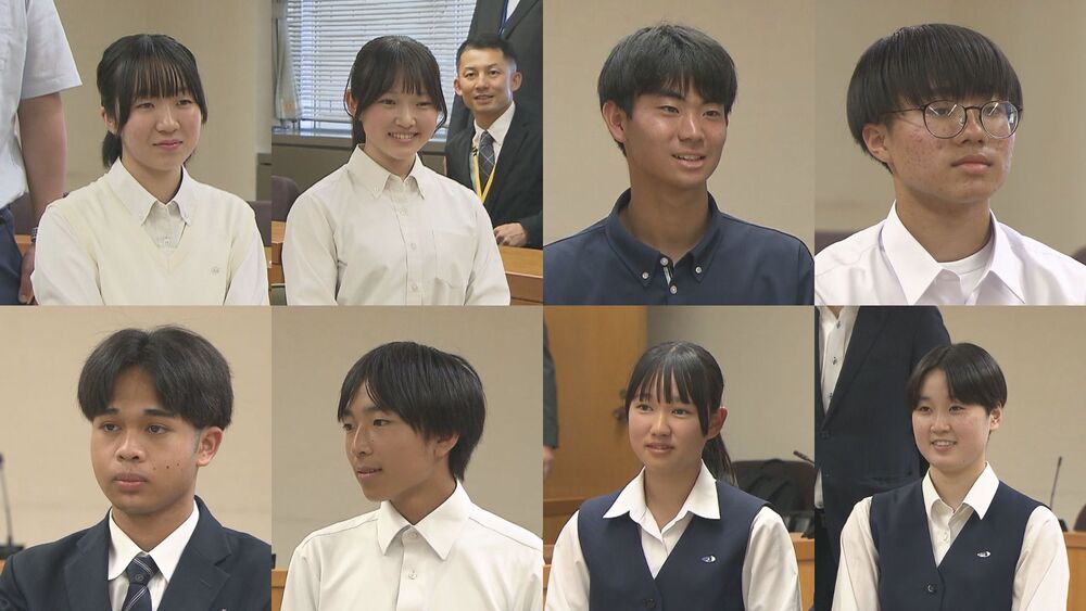 関東・全国大会出場の生徒ら　船橋市長から激励