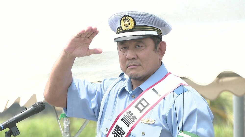 「1・2・3・ゼアッ！」飲酒運転根絶へ　東金出身のプロレス選手が呼びかけ