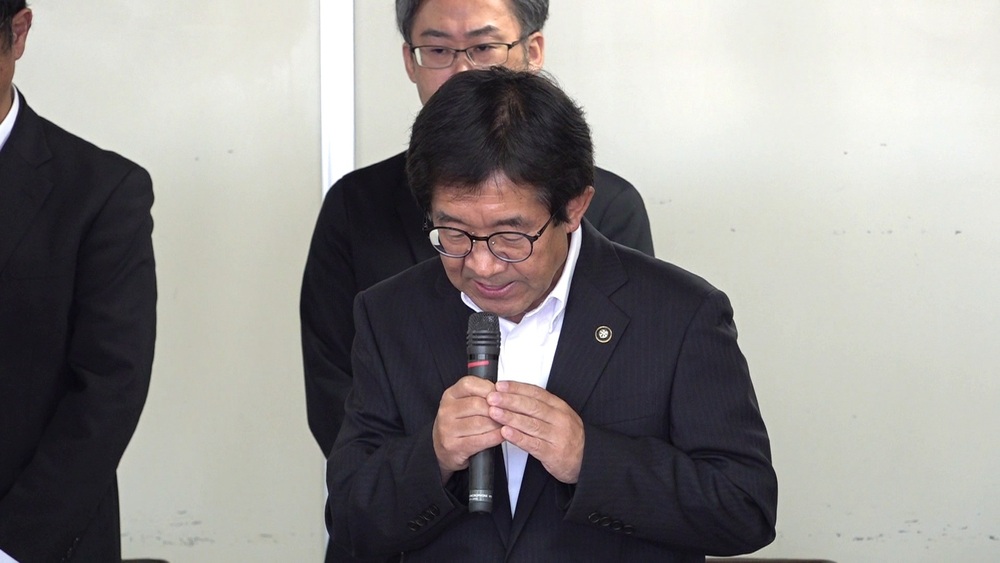 「市民の皆様にお詫び」千葉県銚子市の越川市長　会見で職員の不祥事を陳謝
