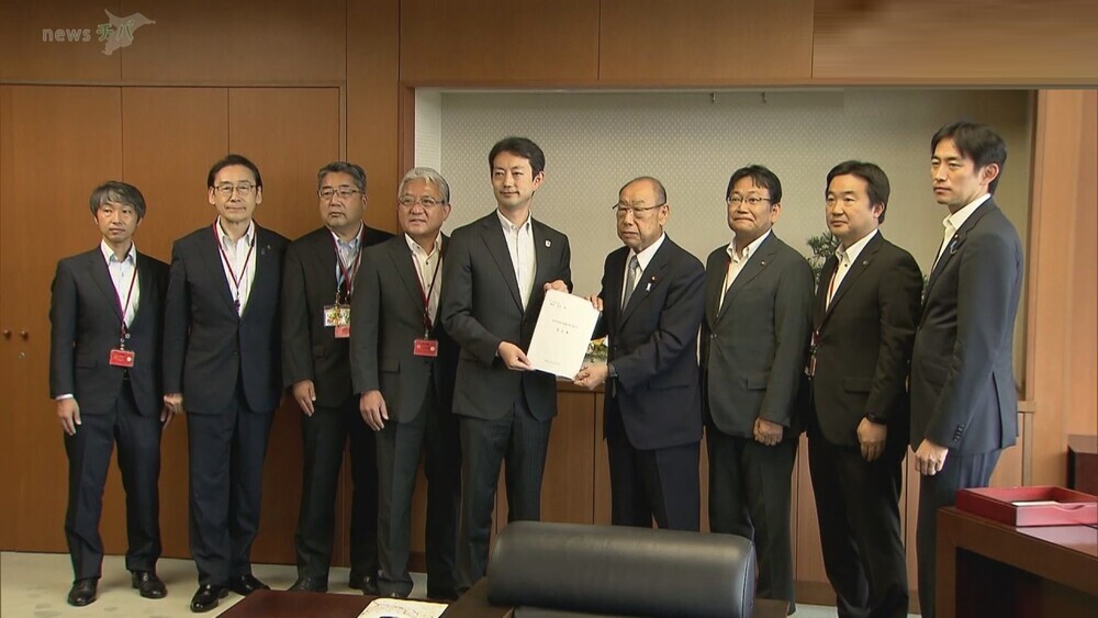 新湾岸道路で要望書　千葉県と６市が国交省に