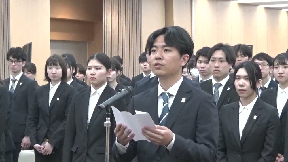 「世界に誇れる素晴らしい空港を」成田空港会社グループで入社式　２１２人が出席