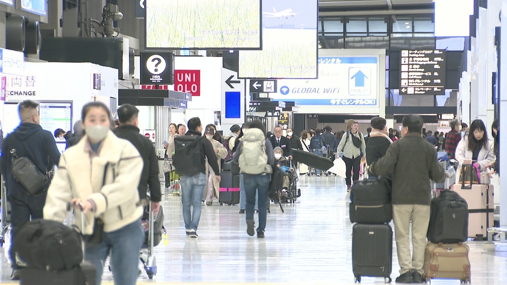 成田空港の国際線旅客数２７９万人　コロナ禍前と同水準に回復