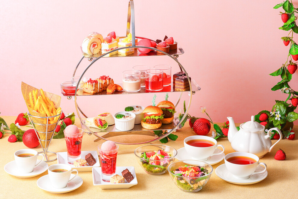 いちご×チョコレートでとろける冬到来！冬にときめく優雅なティータイムを