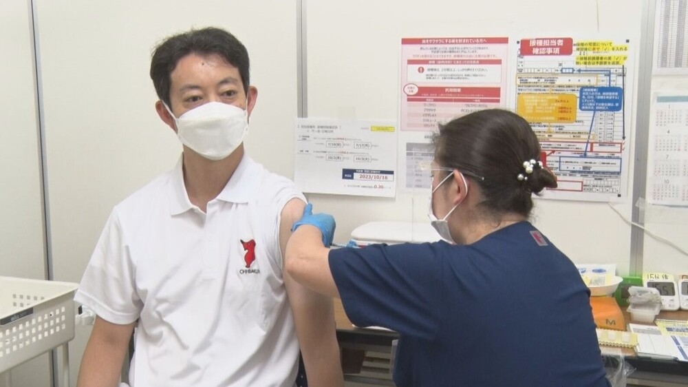 千葉県の熊谷知事が５回目接種　新型コロナワクチン