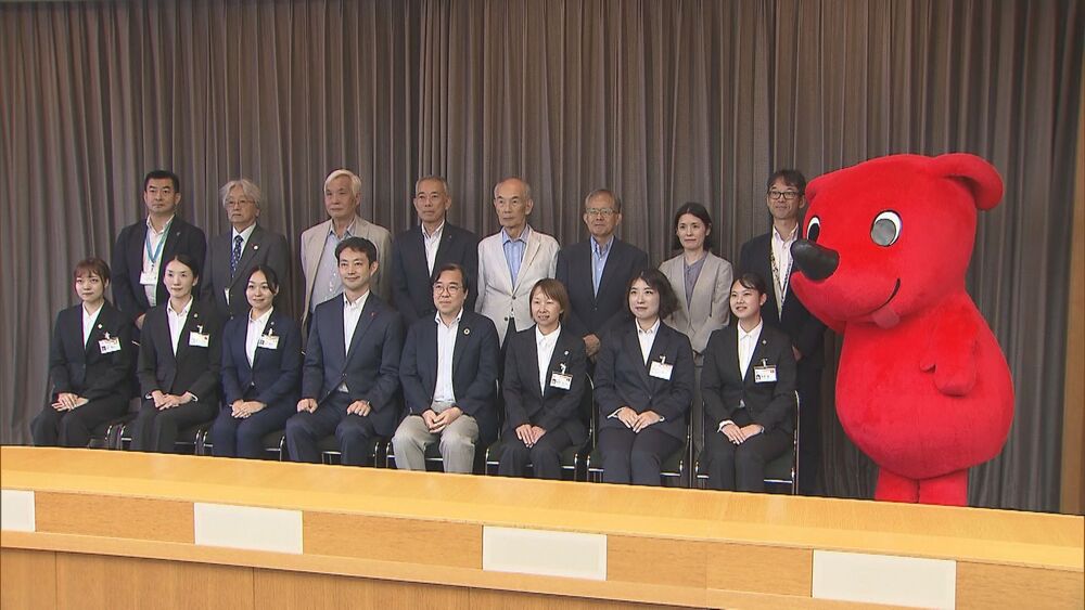 JICA海外協力隊　県内在住6人が表敬訪問　来月に派遣国に出発予定
