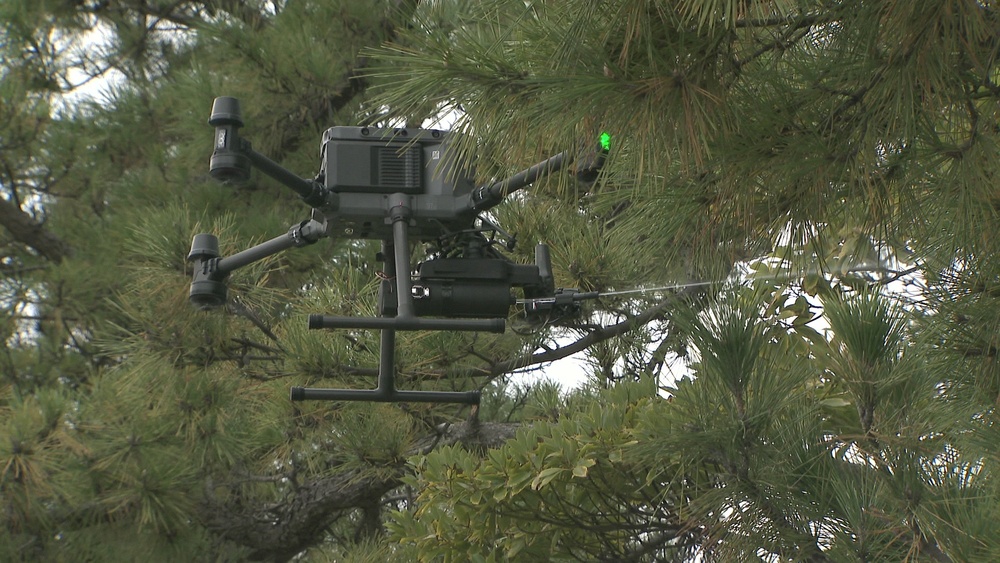 「鳥害」の被害対策でドローン活用　千葉市の市場で実証実験始まる