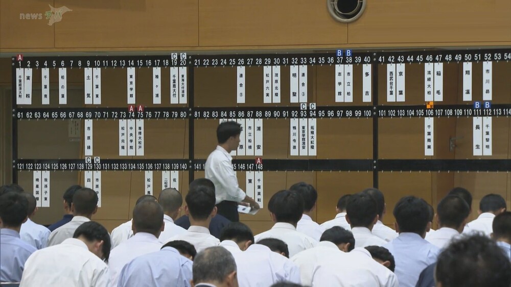 組み合わせ抽選会で対戦カード決定！　選手宣誓は…　夏の高校野球千葉大会　