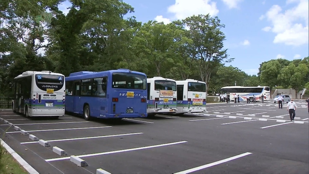 水害からバスを守る 千葉県佐倉市で避難訓練