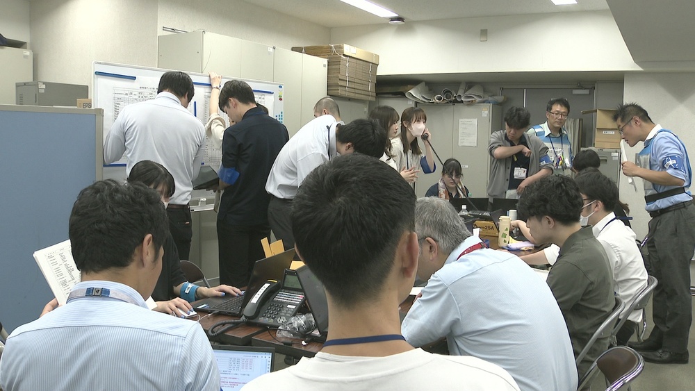 大規模地震での円滑な初動活動のために　千葉県東方沖地震を想定した対策訓練