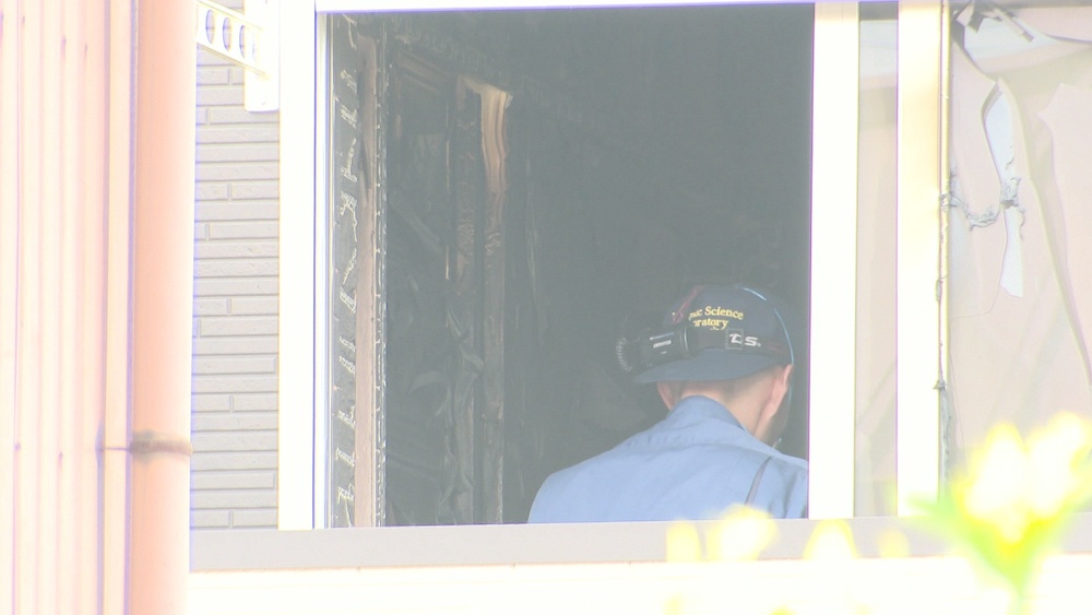 成田空港近くの住宅街でアパート火災　１人死亡　住人と連絡取れず身元確認急ぐ