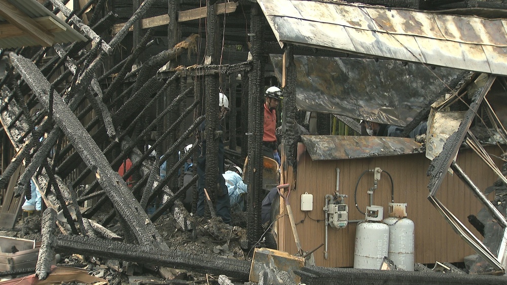「１０メートルくらいの炎が…」八千代市で住宅火災 １人死亡