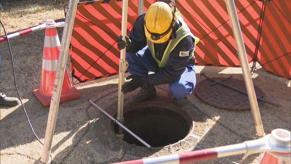 下水道管の緊急点検　市原市独自で実施中　埼玉・八潮市の陥没事故受け