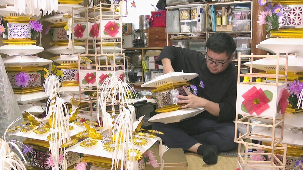 新盆にやさしい灯で故人偲ぶ　千葉県伝統的工芸品「房州切子」の制作が最盛期